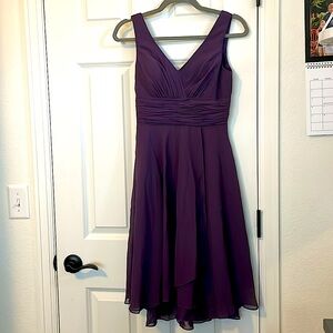 JJ house plum dress